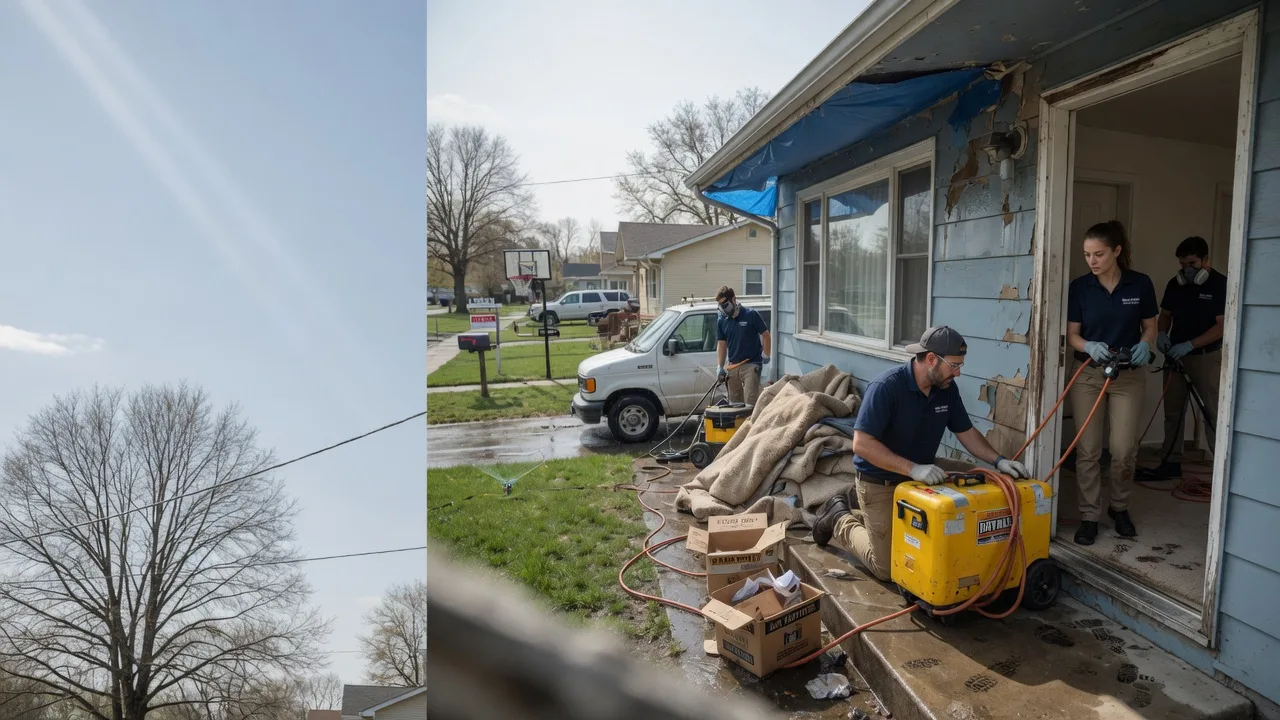 Basement Flood Cleanup in Powder Springs, TN near me